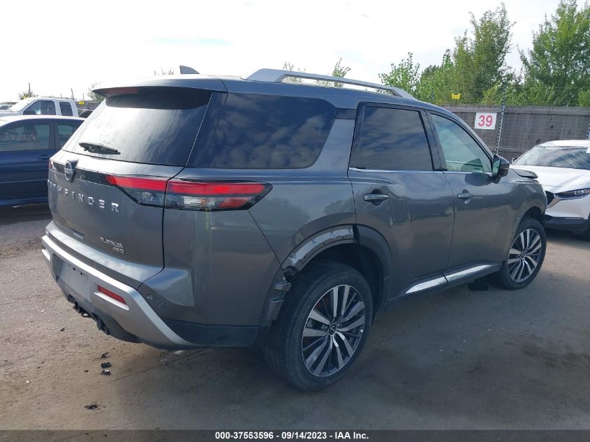 2022 NISSAN PATHFINDER PLATINUM - 5N1DR3DK4NC267762