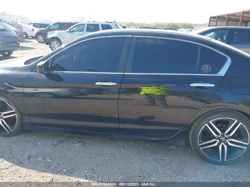 2017 HONDA ACCORD SEDAN SPORT - 1HGCR2F52HA142181