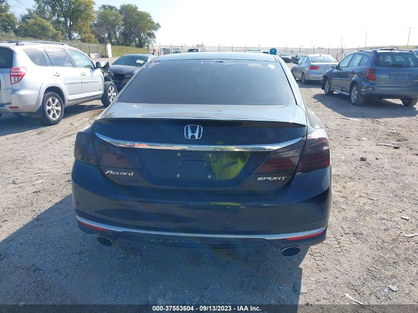 2017 HONDA ACCORD SEDAN SPORT - 1HGCR2F52HA142181