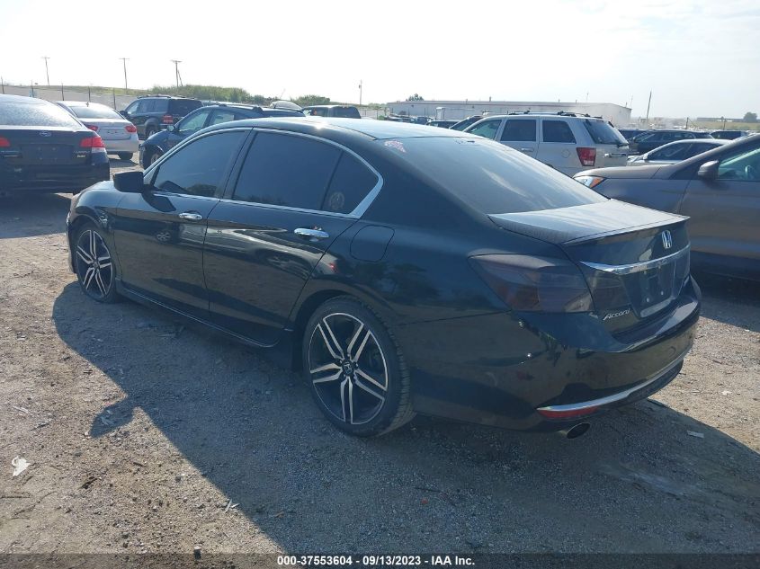 2017 HONDA ACCORD SEDAN SPORT - 1HGCR2F52HA142181