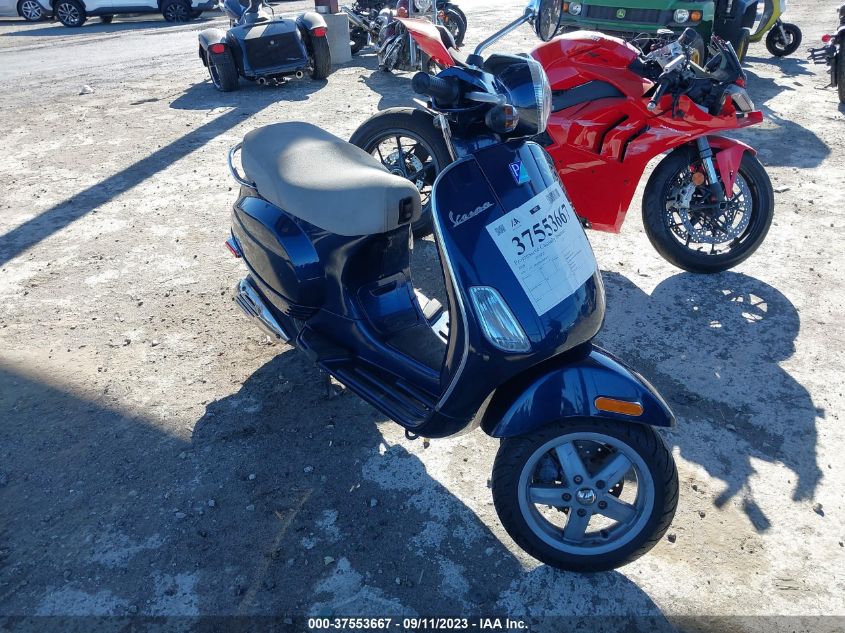 2009 VESPA LX 50 ZAPC386B995009922