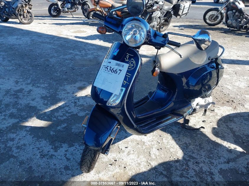2009 VESPA LX 50 ZAPC386B995009922