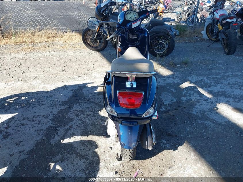 2009 VESPA LX 50 ZAPC386B995009922
