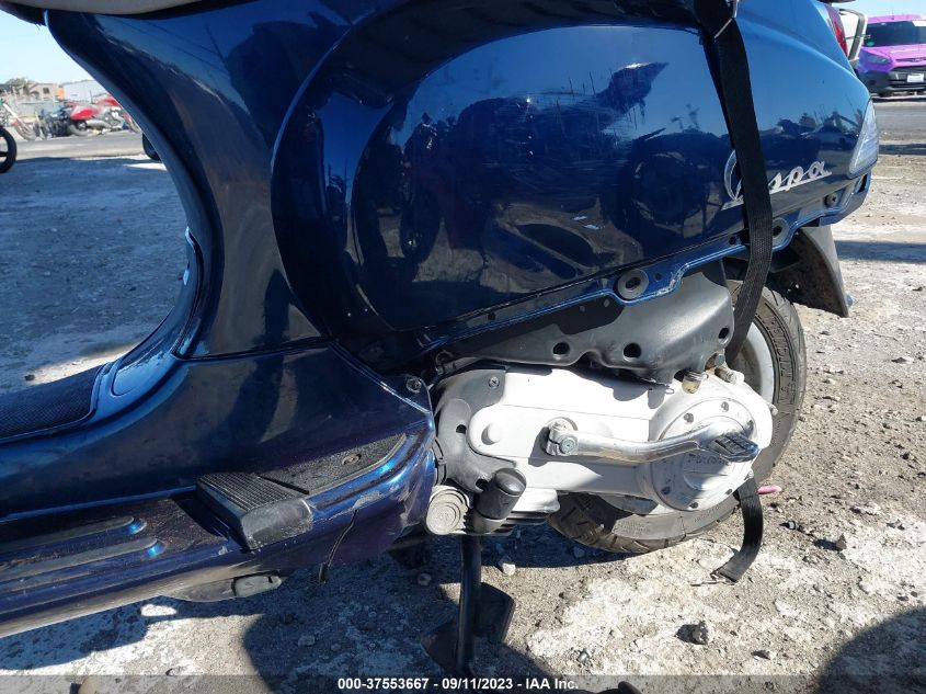 2009 VESPA LX 50 ZAPC386B995009922
