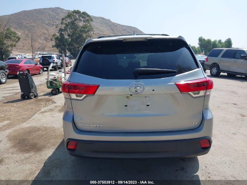 2019 TOYOTA HIGHLANDER LE - 5TDZZRFH5KS315620