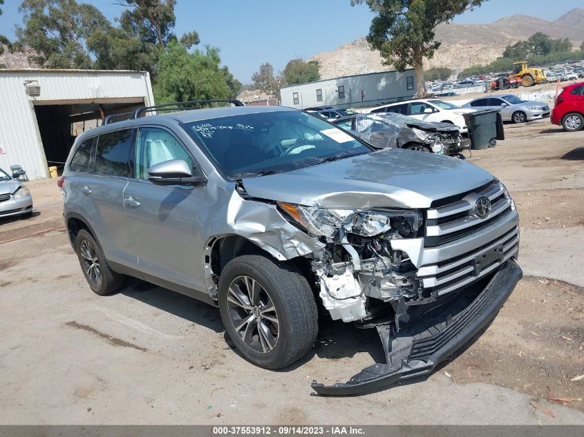 2019 TOYOTA HIGHLANDER LE - 5TDZZRFH5KS315620