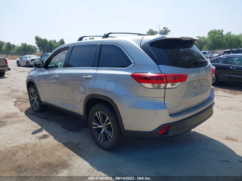 2019 TOYOTA HIGHLANDER LE - 5TDZZRFH5KS315620