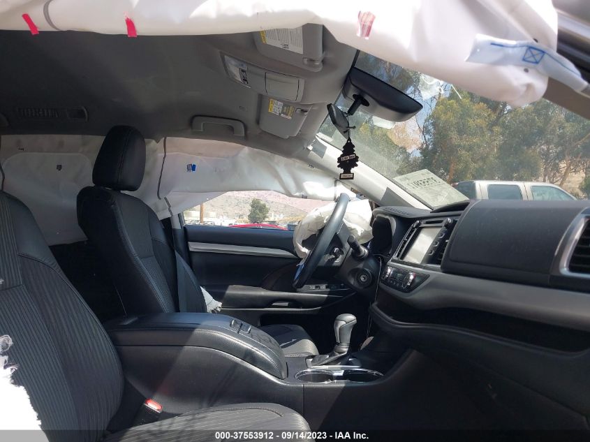 2019 TOYOTA HIGHLANDER LE - 5TDZZRFH5KS315620