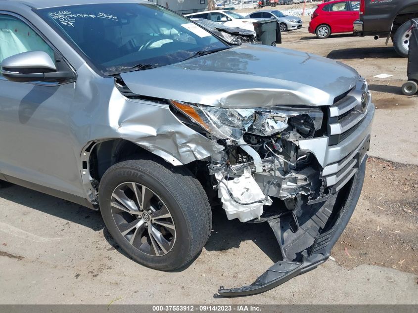 2019 TOYOTA HIGHLANDER LE - 5TDZZRFH5KS315620