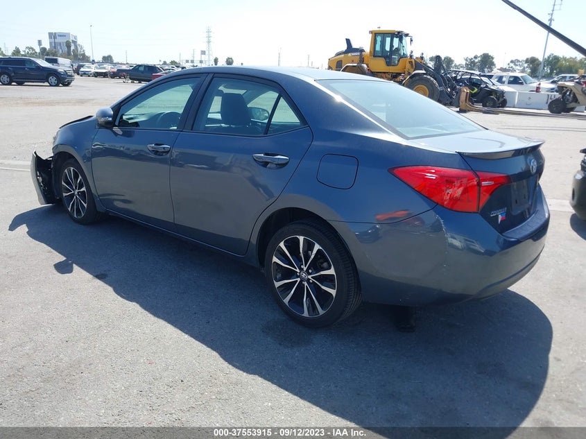 VIN 2T1BURHE2KC134552 2019 TOYOTA COROLLA L/LE/XLE/SE/XSE
