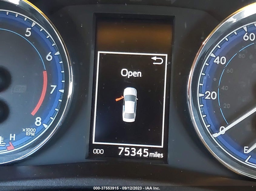 VIN 2T1BURHE2KC134552 2019 TOYOTA COROLLA L/LE/XLE/SE/XSE