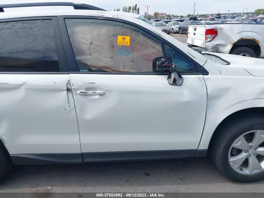 2016 SUBARU FORESTER 2.5I PREMIUM - JF2SJADC4GH428411