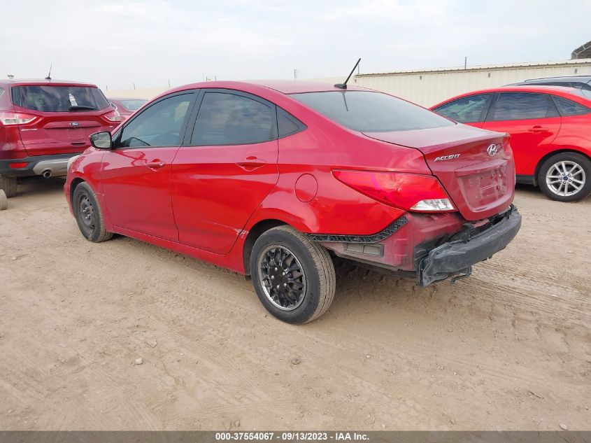 2015 HYUNDAI ACCENT GLS - KMTCT4AE3FU928453