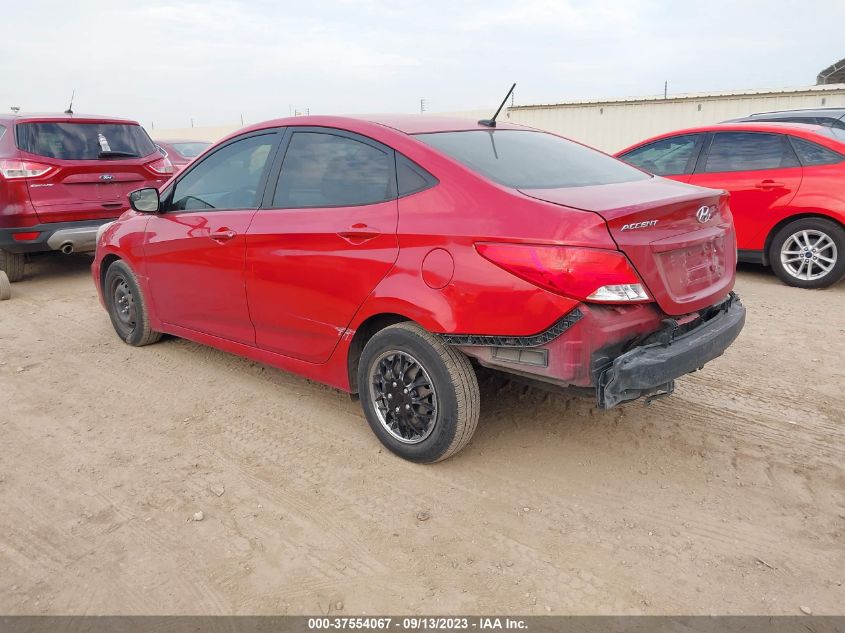 2015 HYUNDAI ACCENT GLS KMTCT4AE3FU928453