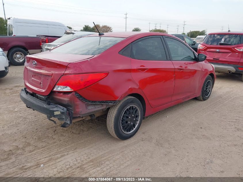 2015 HYUNDAI ACCENT GLS KMTCT4AE3FU928453