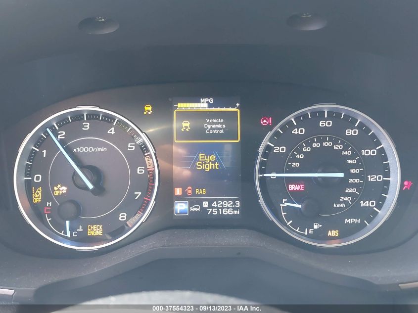 2019 SUBARU ASCENT TOURING - 4S4WMARD0K3485733