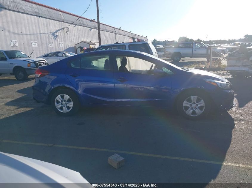 2017 KIA FORTE LX - 3KPFK4A76HE079278