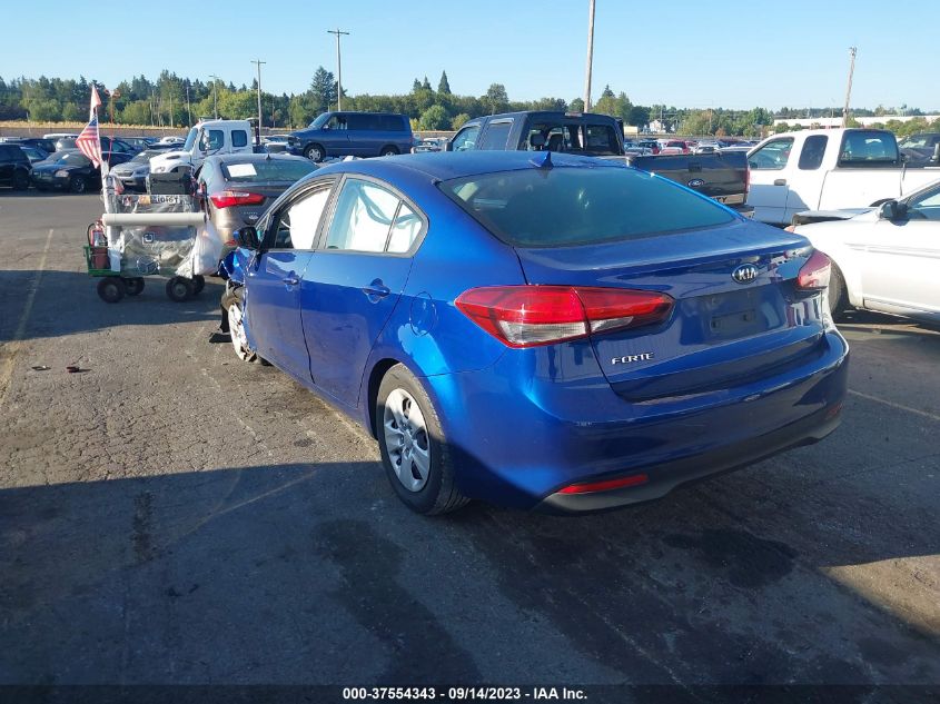 2017 KIA FORTE LX - 3KPFK4A76HE079278