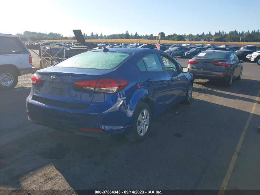 2017 KIA FORTE LX - 3KPFK4A76HE079278