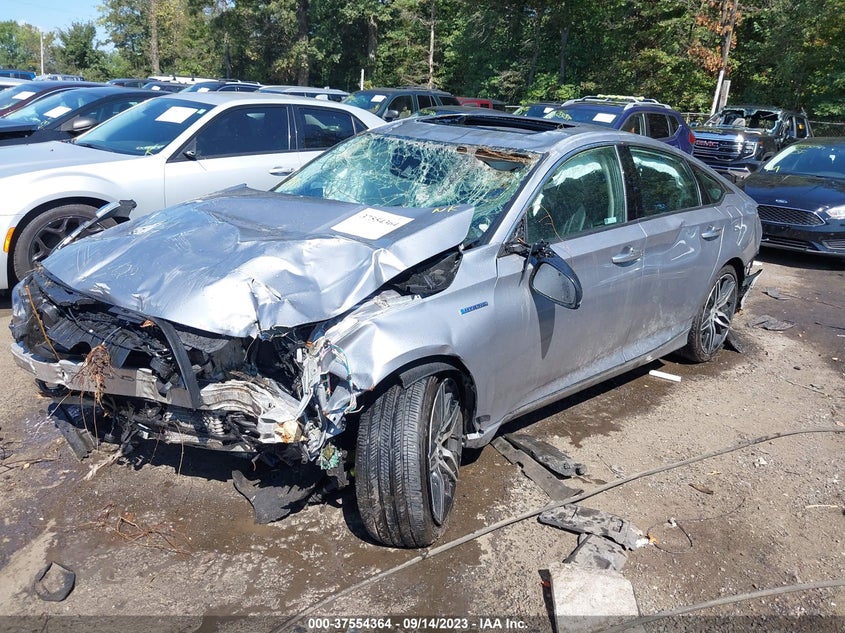 VIN 1HGCV3F92NA010909 2022 HONDA ACCORD HYBRID TOURING