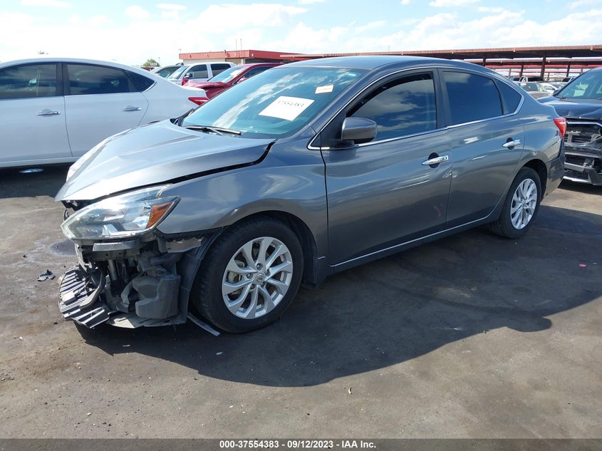 VIN 3N1AB7AP3KL614780 2019 NISSAN SENTRA SV