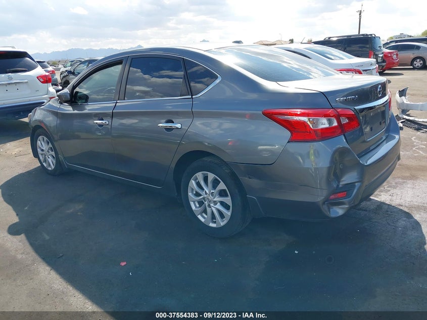 VIN 3N1AB7AP3KL614780 2019 NISSAN SENTRA SV