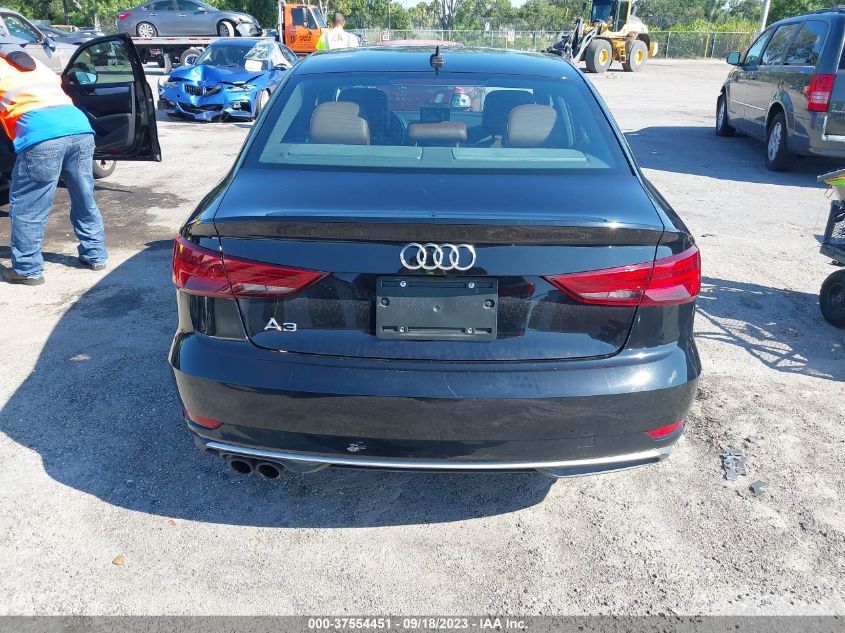 2017 AUDI A3 SEDAN PREMIUM - WAUAUGFF6H1027154