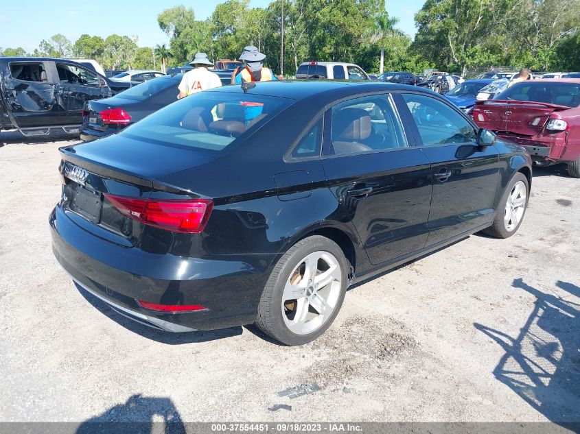 2017 AUDI A3 SEDAN PREMIUM - WAUAUGFF6H1027154