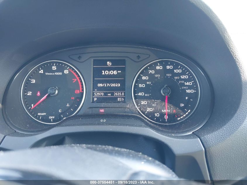2017 AUDI A3 SEDAN PREMIUM - WAUAUGFF6H1027154