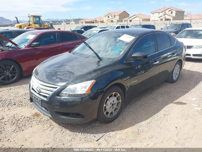 2013 NISSAN SENTRA S - 3N1AB7AP5DL779152