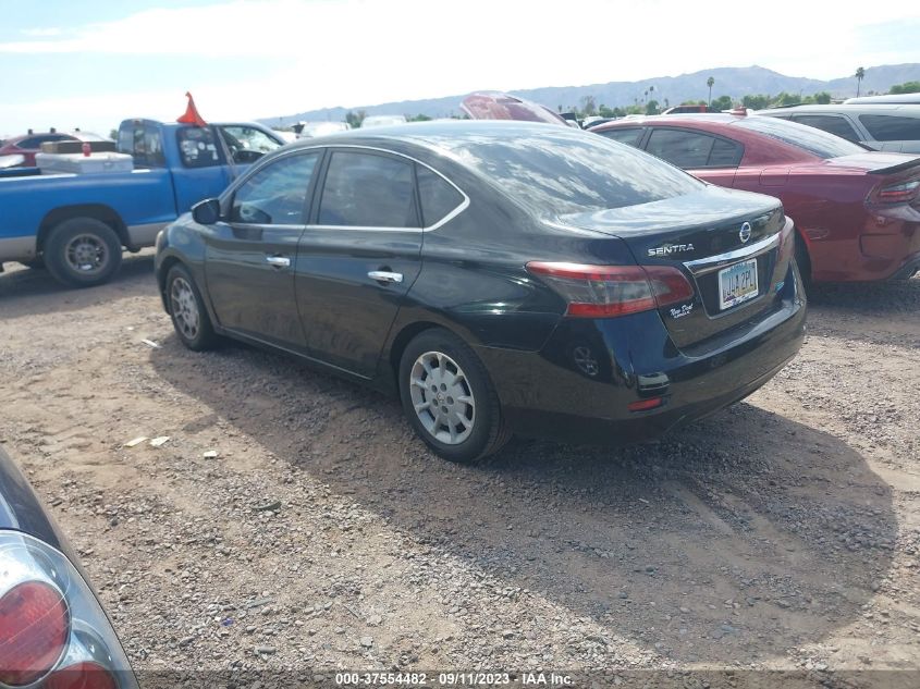 2013 NISSAN SENTRA S - 3N1AB7AP5DL779152