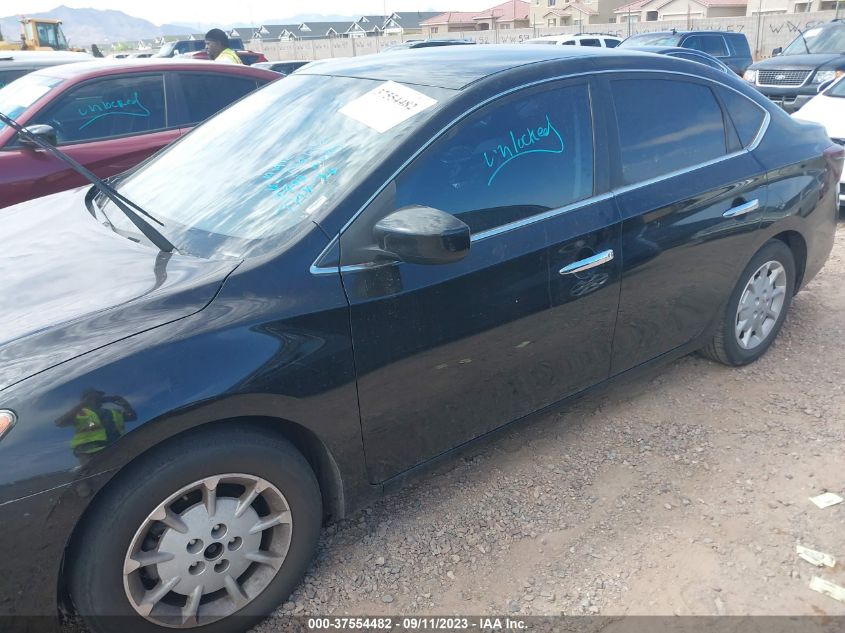 2013 NISSAN SENTRA S - 3N1AB7AP5DL779152