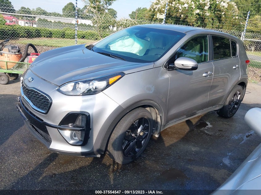VIN KNDPM3AC5N7009823 2022 KIA SPORTAGE LX