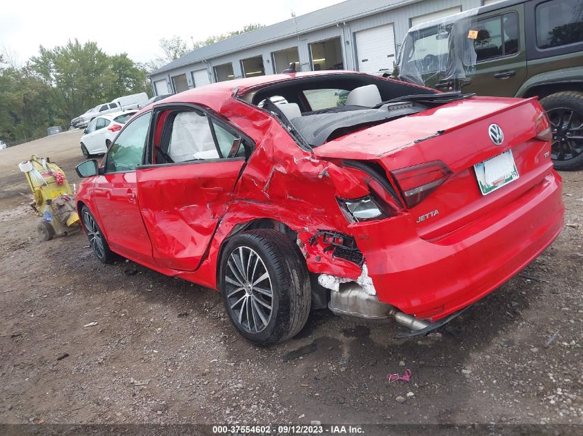 2016 VOLKSWAGEN JETTA SEDAN 1.8T SPORT - 3VWD17AJ9GM356255