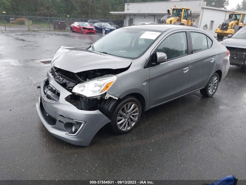 VIN ML32F4FJ7HHF07351 2017 MITSUBISHI MIRAGE G4 SE