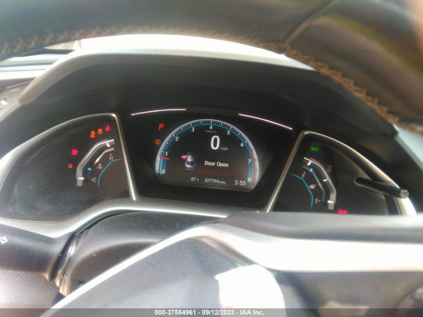 2018 HONDA CIVIC SEDAN EX-T - JHMFC1F31JX003585