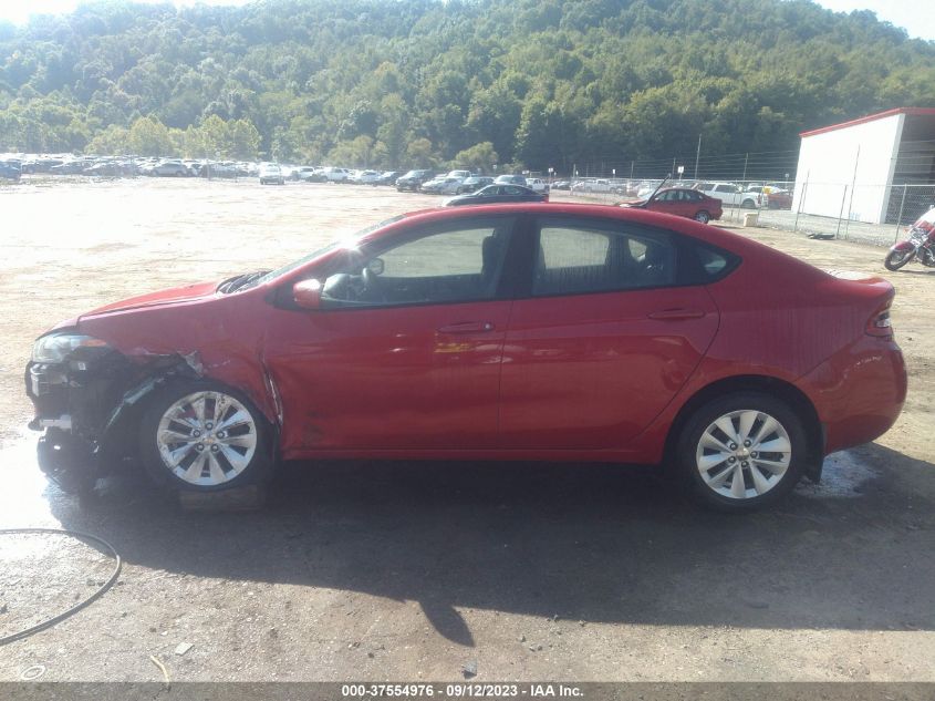 2014 DODGE DART SXT - 1C3CDFBB2ED825478