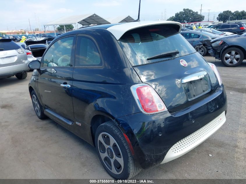2013 FIAT 500E BATTERY ELECTRIC 3C3CFFGE3DT744480
