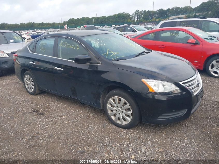 2013 NISSAN SENTRA S - 3N1AB7APXDL684750