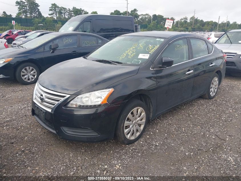 2013 NISSAN SENTRA S - 3N1AB7APXDL684750