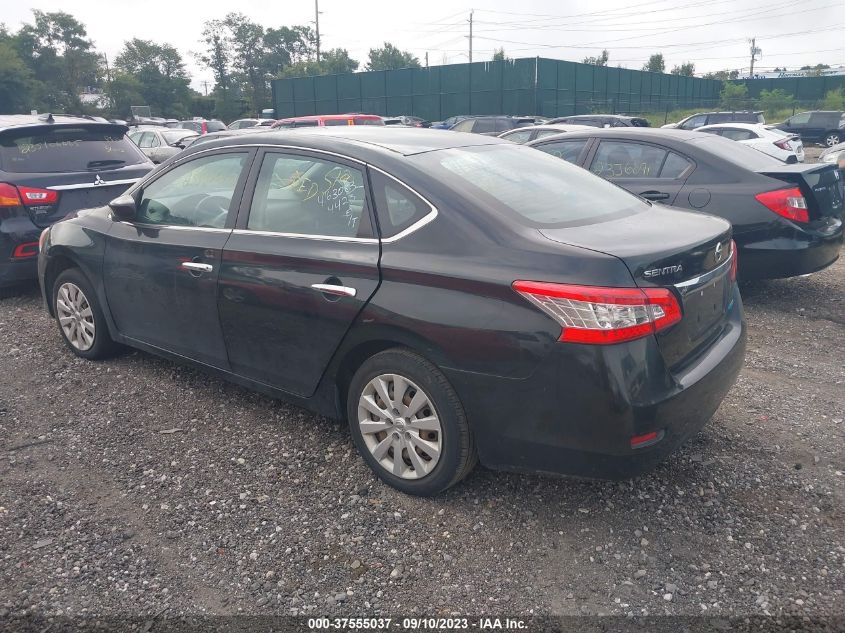 2013 NISSAN SENTRA S - 3N1AB7APXDL684750
