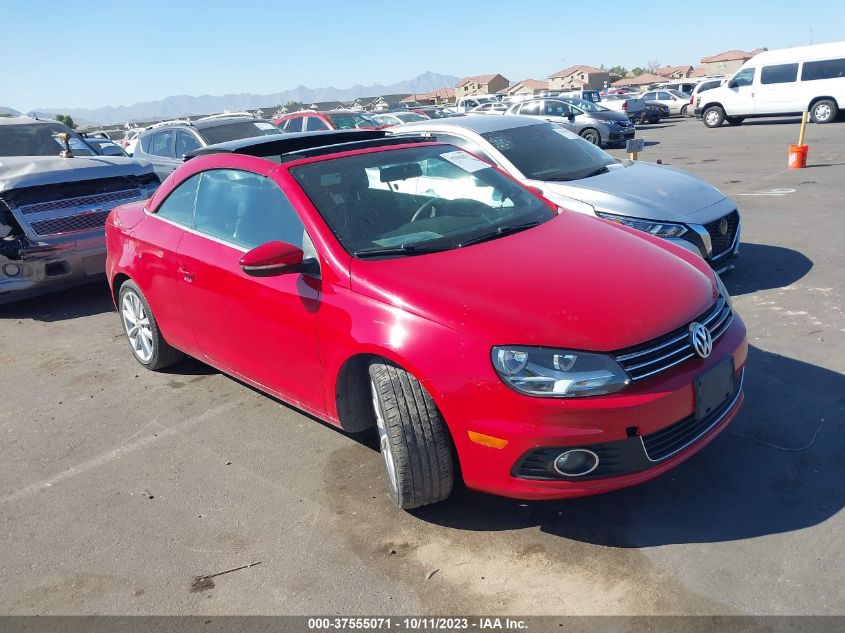 2013 VOLKSWAGEN EOS KOMFORT - WVWBW8AH1DV007848