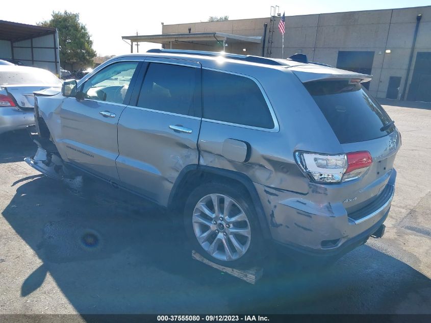 2017 JEEP GRAND CHEROKEE LIMITED - 1C4RJFBG1HC840770