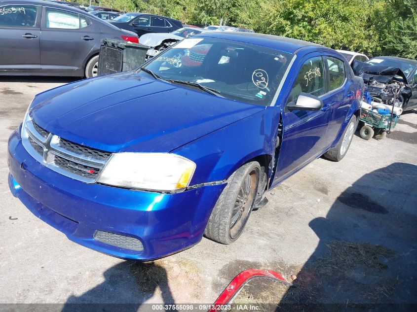 2013 DODGE AVENGER SE - 1C3CDZABXDN725821