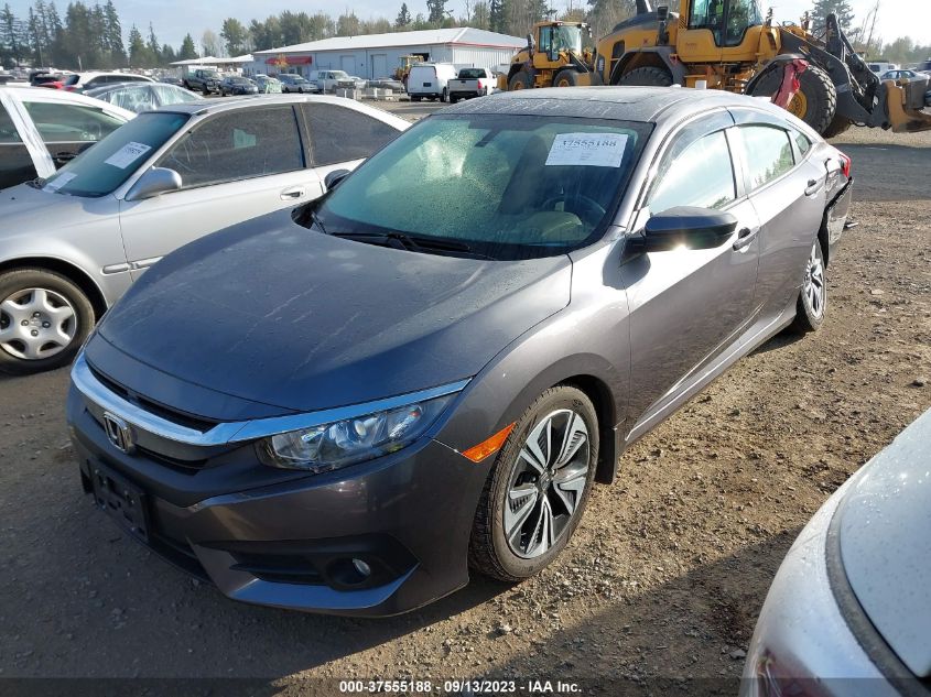 2018 HONDA CIVIC SEDAN EX-T - JHMFC1F31JX038045
