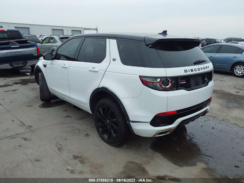 2015 LAND ROVER DISCOVERY SPORT HSE LUX - SALCT2BG6FH522600
