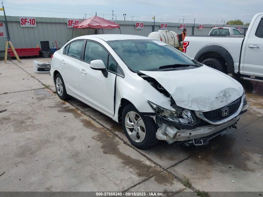 2013 HONDA CIVIC SDN LX - 2HGFB2F51DH580591
