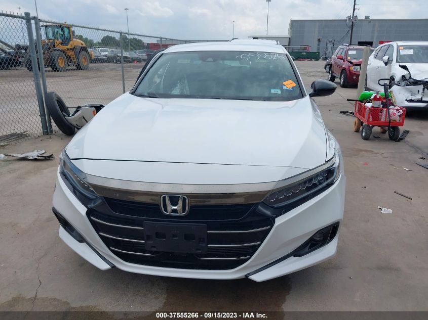 2022 HONDA ACCORD SEDAN SPORT - 1HGCV1F35NA017000