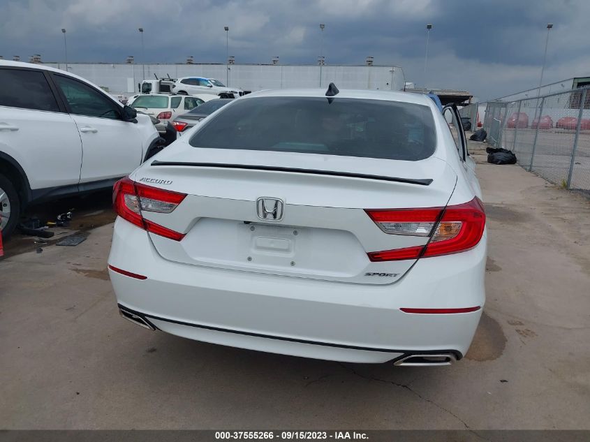 2022 HONDA ACCORD SEDAN SPORT - 1HGCV1F35NA017000