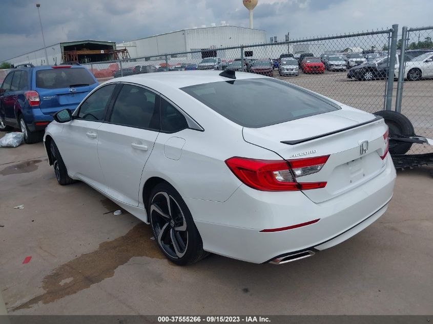 2022 HONDA ACCORD SEDAN SPORT - 1HGCV1F35NA017000